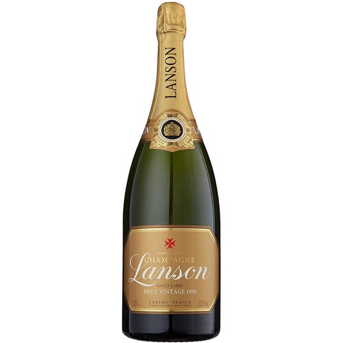 Magnum of Lanson Gold Lable Vintage 1998 Champagne 150cl